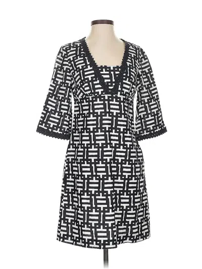 Pre-owned Ann Taylor Casual Dress In Black