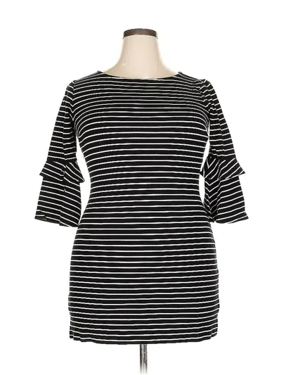 Pre-owned Ann Taylor Casual Dress In Black