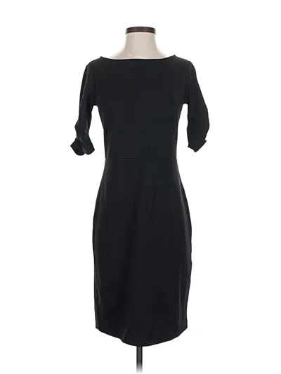 Pre-owned Ann Taylor Casual Dress In Black