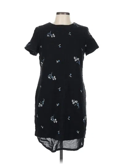 Pre-owned Ann Taylor Casual Dress In Black