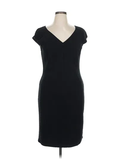 Pre-owned Ann Taylor Casual Dress In Black