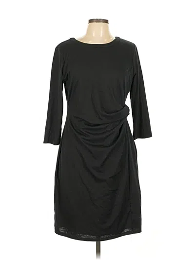 Pre-owned Ann Taylor Casual Dress In Black