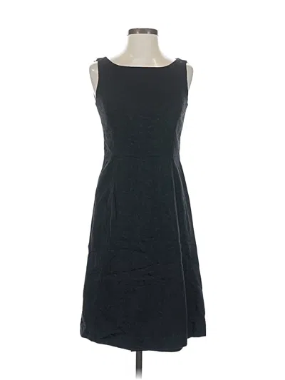 Pre-owned Ann Taylor Casual Dress In Black