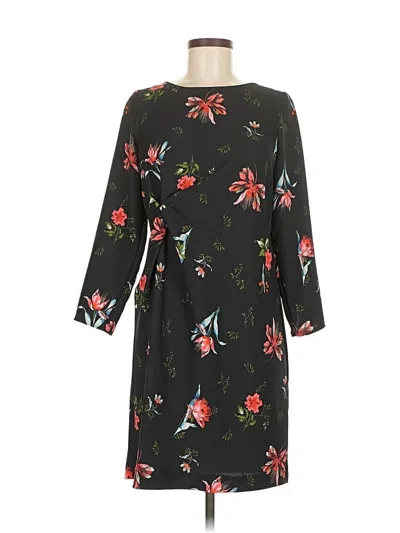 Pre-owned Ann Taylor Casual Dress In Black