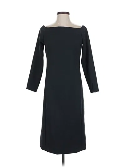 Pre-owned Ann Taylor Casual Dress In Black