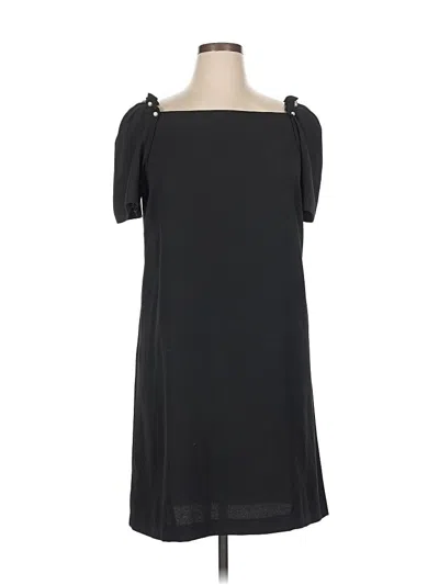 Pre-owned Ann Taylor Casual Dress In Black