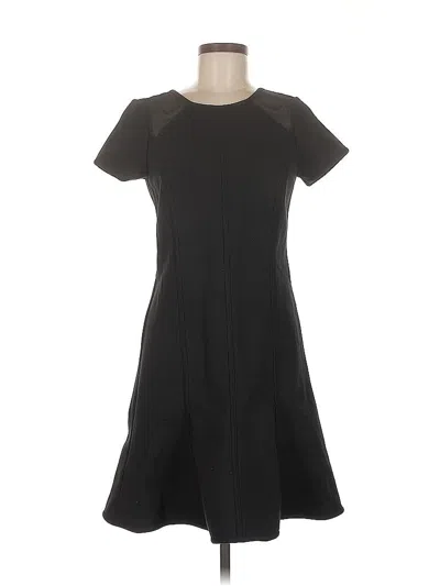 Pre-owned Ann Taylor Casual Dress In Black