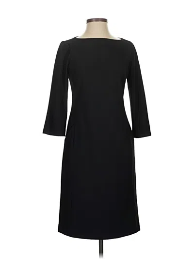 Pre-owned Ann Taylor Casual Dress In Black