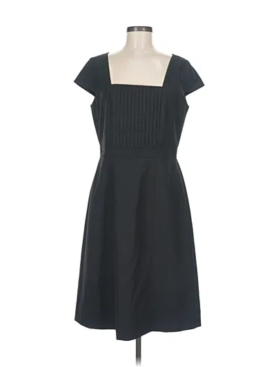 Pre-owned Ann Taylor Casual Dress In Black