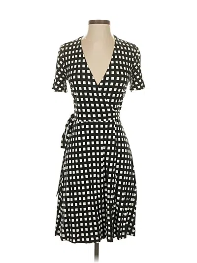 Pre-owned Ann Taylor Casual Dress In Black