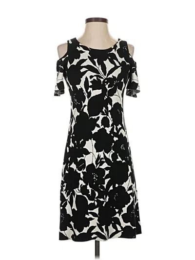 Pre-owned Ann Taylor Casual Dress In Black