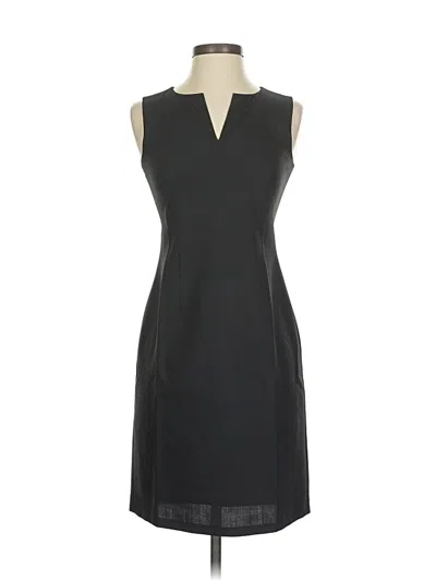 Pre-owned Ann Taylor Casual Dress In Black