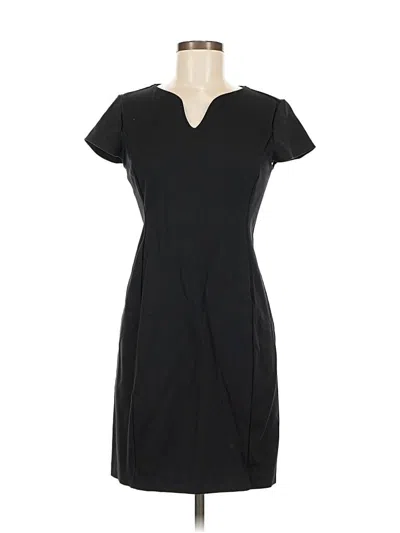 Pre-owned Ann Taylor Casual Dress In Black