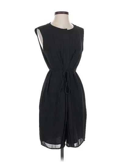 Pre-owned Ann Taylor Casual Dress In Black