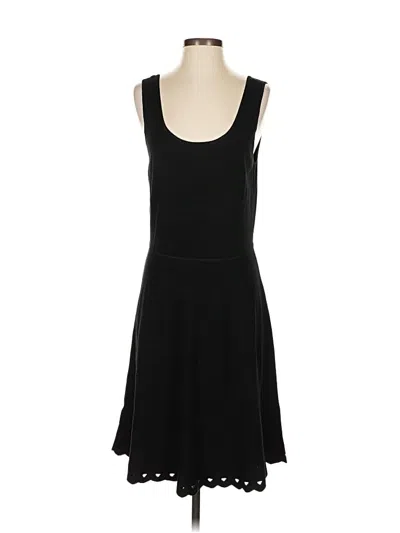 Pre-owned Ann Taylor Casual Dress In Black