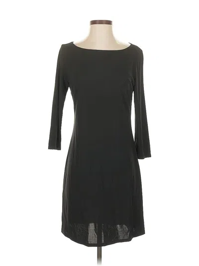 Pre-owned Ann Taylor Casual Dress In Black