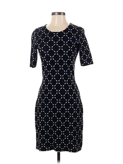 Pre-owned Ann Taylor Casual Dress In Black