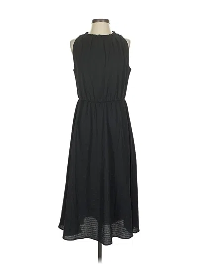 Pre-owned Ann Taylor Casual Dress In Black