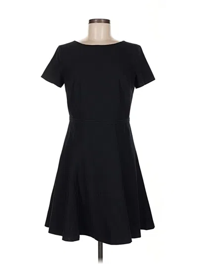 Pre-owned Ann Taylor Casual Dress In Black