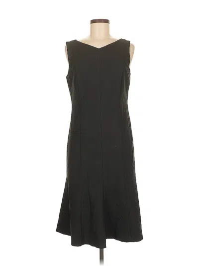 Pre-owned Ann Taylor Casual Dress In Black