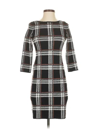 Pre-owned Ann Taylor Casual Dress In Black