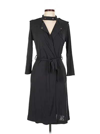 Pre-owned Ann Taylor Casual Dress In Black