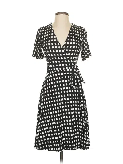 Pre-owned Ann Taylor Casual Dress In Black