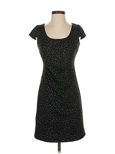 Pre-owned Ann Taylor Casual Dress In Black
