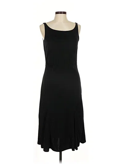 Pre-owned Ann Taylor Casual Dress In Black