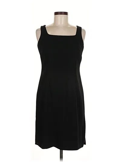 Pre-owned Ann Taylor Casual Dress In Black