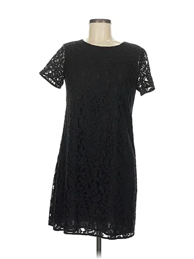 Pre-owned Ann Taylor Casual Dress In Black