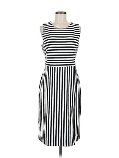 Pre-owned Ann Taylor Casual Dress In Black