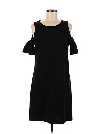 Pre-owned Ann Taylor Casual Dress In Black