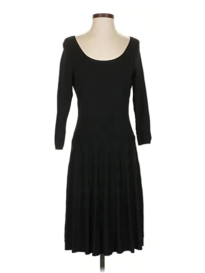 Pre-owned Ann Taylor Casual Dress In Black