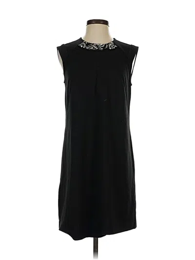 Pre-owned Ann Taylor Casual Dress In Black