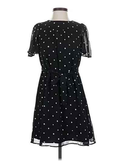 Pre-owned Ann Taylor Casual Dress In Black