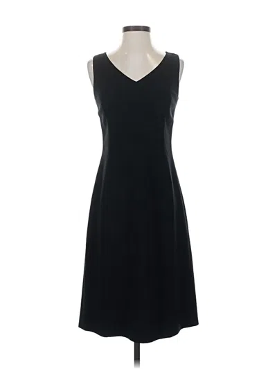 Pre-owned Ann Taylor Casual Dress In Black
