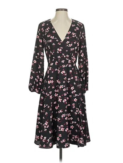 Pre-owned Ann Taylor Casual Dress In Black