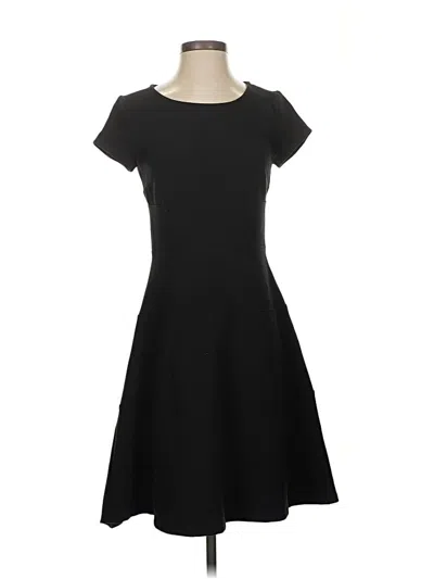 Pre-owned Ann Taylor Casual Dress In Black