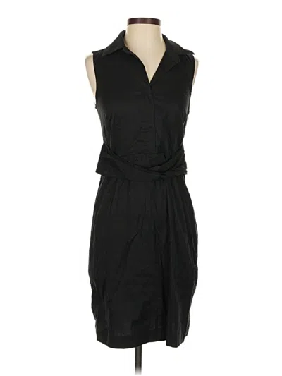 Pre-owned Ann Taylor Casual Dress In Black