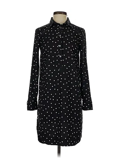 Pre-owned Ann Taylor Casual Dress In Black