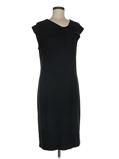 Pre-owned Ann Taylor Casual Dress In Black