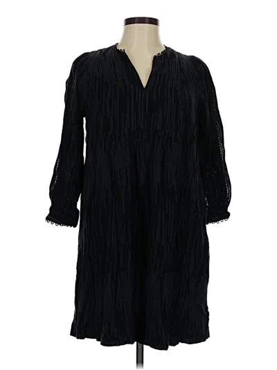 Pre-owned Ann Taylor Casual Dress In Black