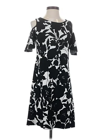 Pre-owned Ann Taylor Casual Dress In Black