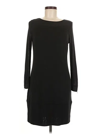 Pre-owned Ann Taylor Casual Dress In Black