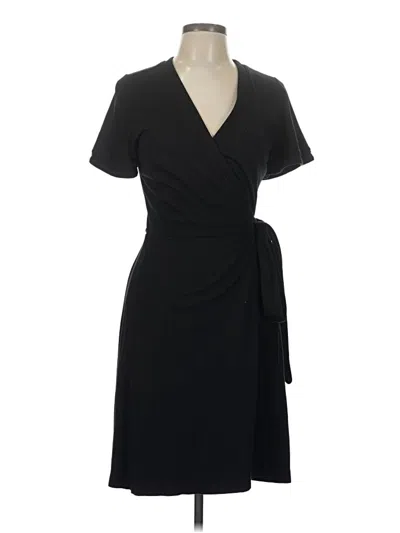 Pre-owned Ann Taylor Casual Dress In Black