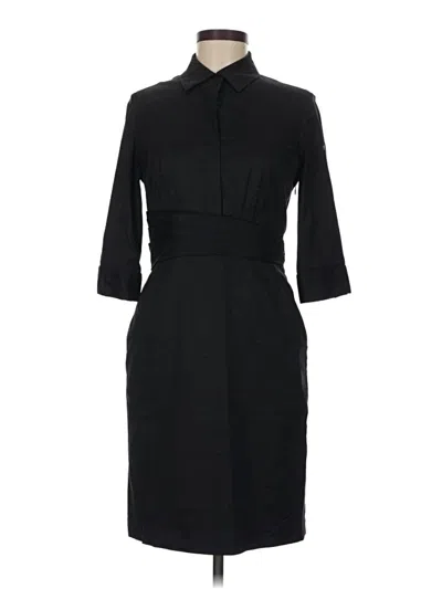 Pre-owned Ann Taylor Casual Dress In Black