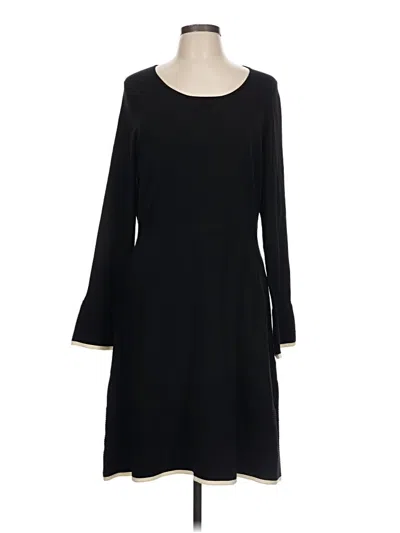 Pre-owned Ann Taylor Casual Dress In Black