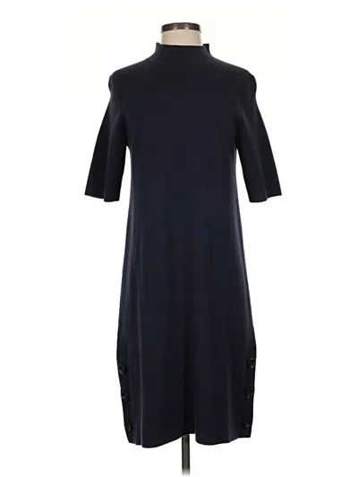Pre-owned Ann Taylor Casual Dress In Black