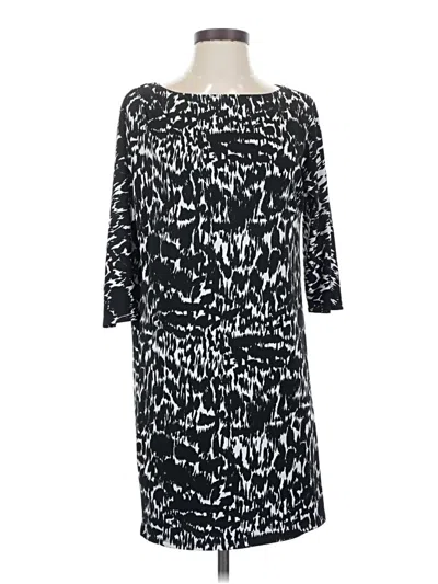 Pre-owned Ann Taylor Casual Dress In Black